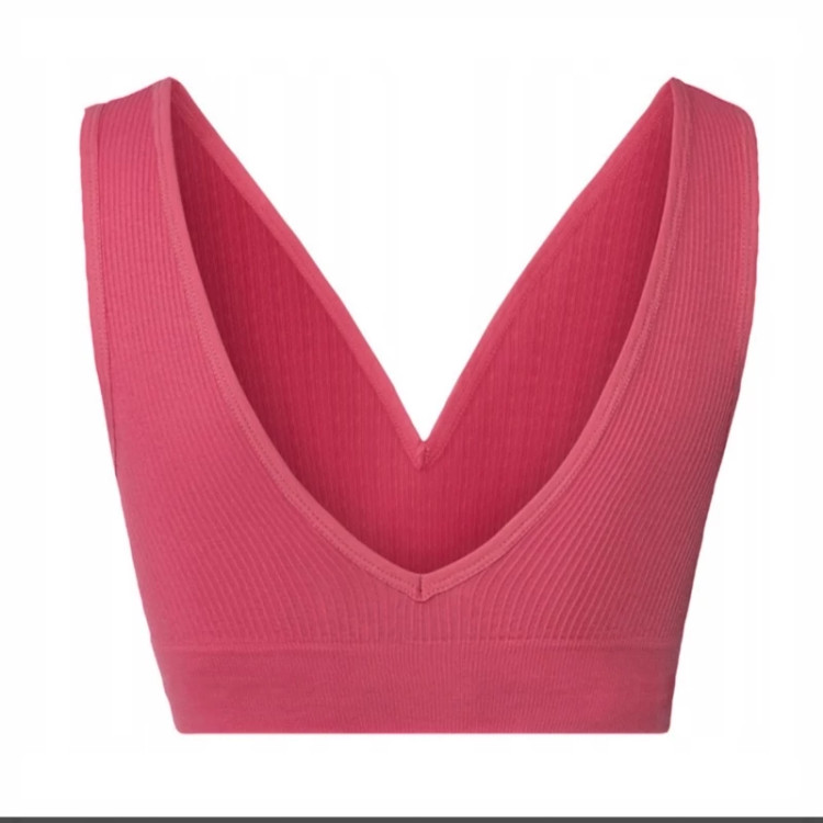 خرید نیم تنه زنانه/برند کریویت/رنگ صورتی چرک/جنس پلی آمید و الاستان/ضد تعریق و ضد بو نمای پشت