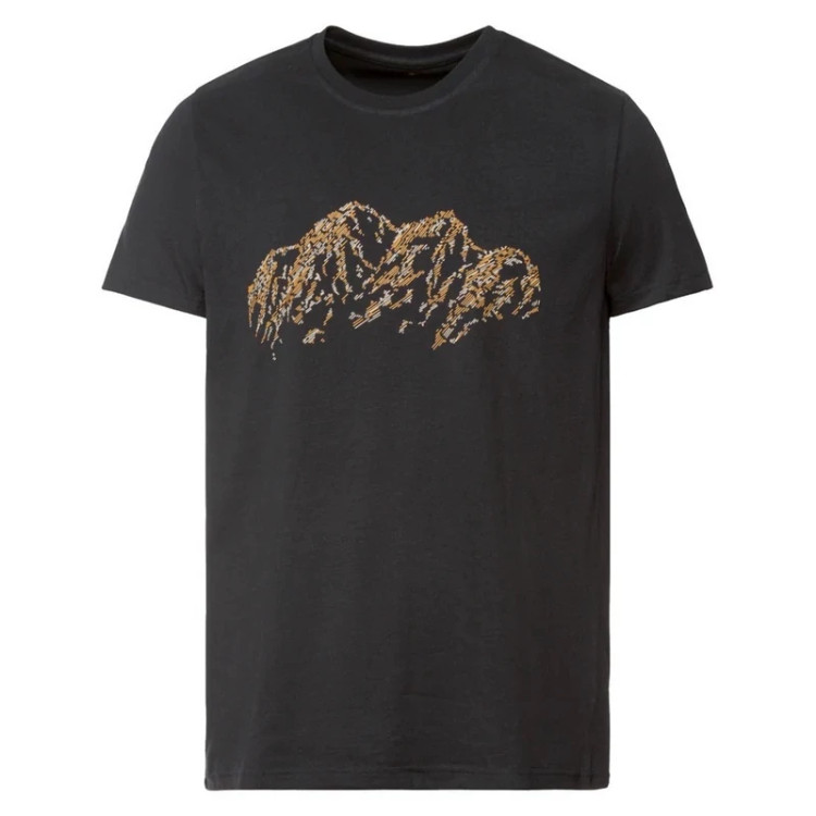 خرید تیشرت مردانه مشکی برند راک تریل جنس نخ و پلی استر | صبامی