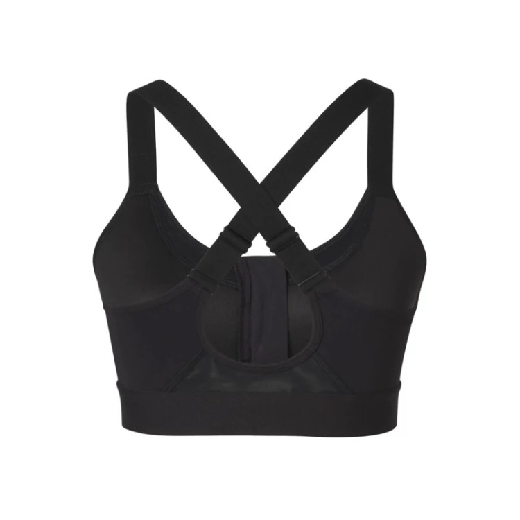 خرید نیم تنه زنانه مشکی کریویت با فوم ثابت و بند تنظیم شونده نمای پشت/صبامی