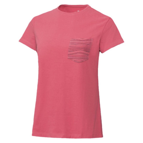 خرید تیشرت زنانه راک تریل گلبهی خنک و سبک/مناسب ورزش سفر روزمره