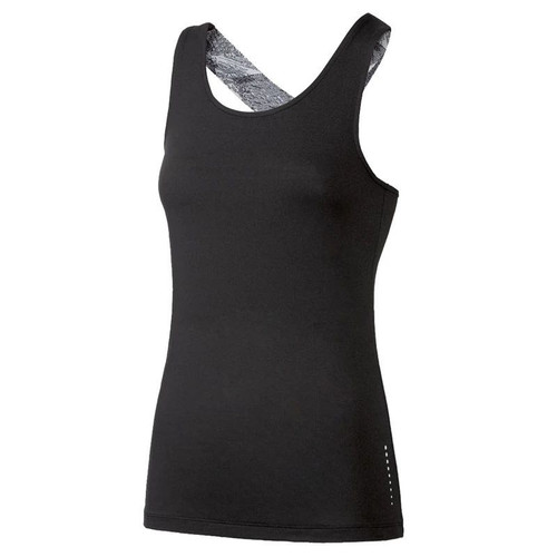 خرید تاپ ورزشی زنانه LIDL مشکی – مدل دوبنده ضربدری پشت صبامی