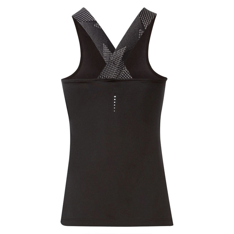 خرید تاپ ورزشی زنانه مشکی LIDL – پارچه سوزنی و خشکشوندگی سریع نمای پشت