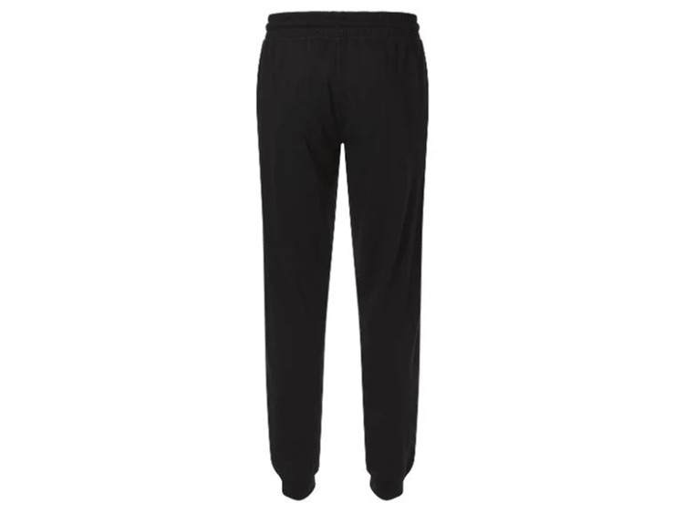 خرید اسلش مردانه کریویت Crivit رنگ مشکی، شلوار راحتی و ورزشی گرم با پارچه پشمی و الیاف نرم نمای پشت/صبامی