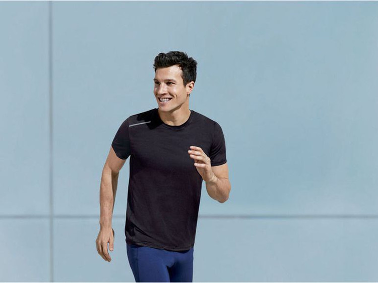 خرید تیشرت ورزشی مردانه کریویت نمای کامل مناسب باشگاه و ورزش و روزمره | صبامی