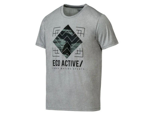 خرید تیشرت مردانه طوسی کریویت | مناسب ورزش و روزمره نمای جلو