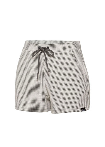 خرید شورتک زنانه برند کریویت | رنگ زمینه سفید نمای جلو | صبامی