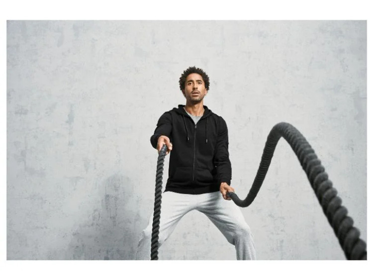 خرید سویشرت مردانه کریویت با طراحی ساده، راحت و کیفیت بالا نمای کامل | صبامی