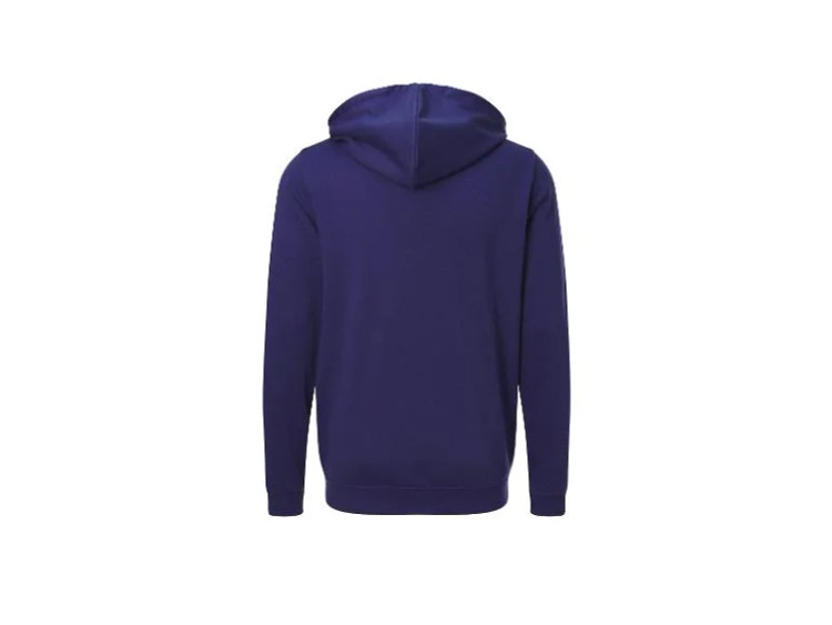 خرید سویشرت مردانه کریویت سرمه ای روشن با طراحی ساده، راحت و کیفیت بالا نمای پشت | صبامی