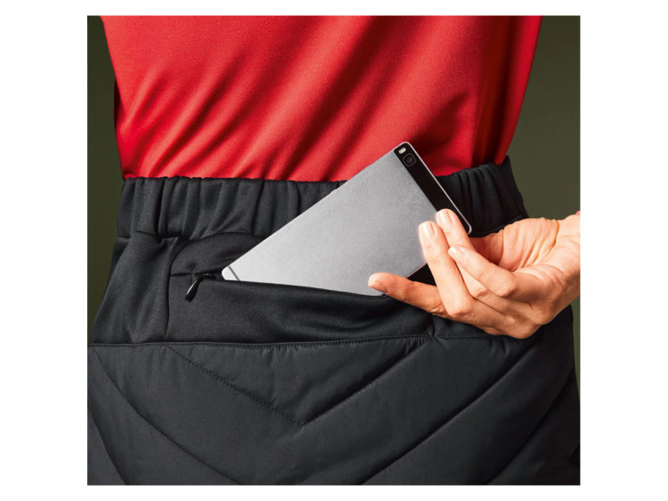 خرید دامن ورزشی زنانه Rock Trail با طراحی عایقدار و مناسب برای فصل سرد نمای جیب | صبامی