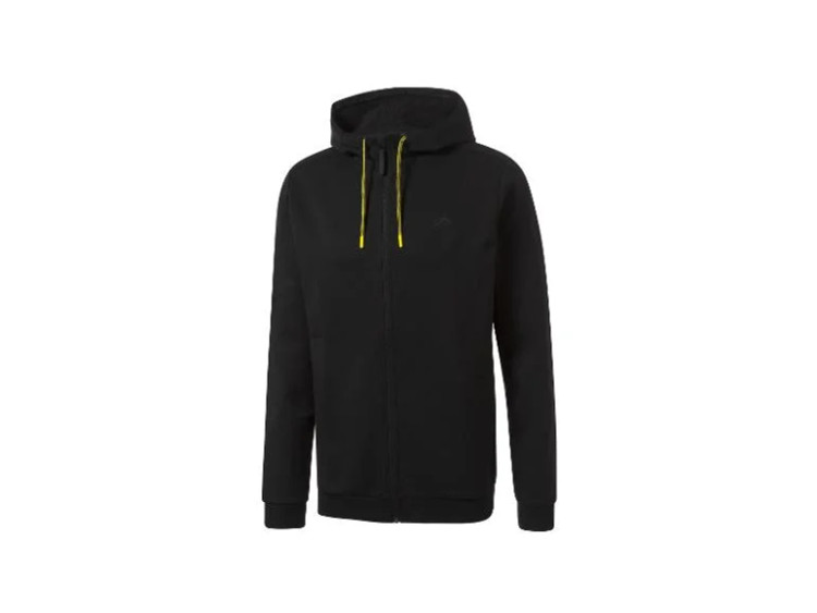 سویشرت مردانه مشکی Crivit با طراحی اسپرت و پارچه گرم و نرم نمای جلو