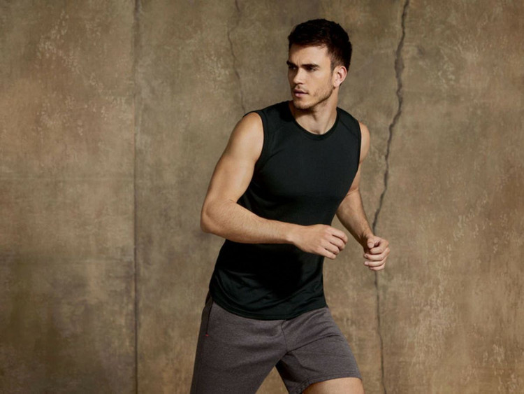 خرید تاپ کشی ورزشی /یونیسکس/برند کریویت آلمان/رنگ مشکی/جنس پلی استر و الاستان