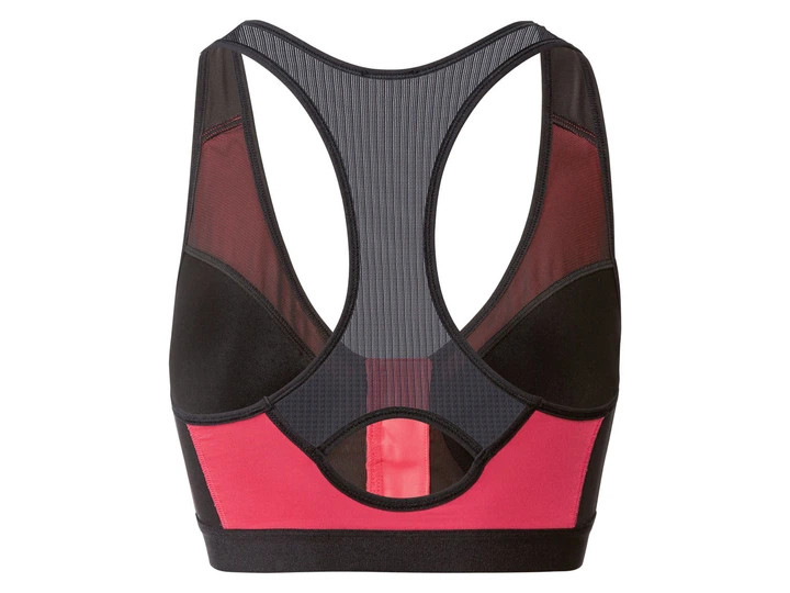 خرید نیم تنه زنانه ورزشی/برند کریویت/رنگ گلبهی/جنس پلی آمید و الاستان نمای پشت