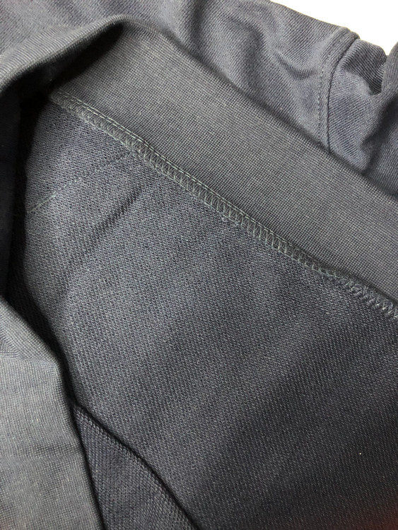 خربد هودی مردانه سرمه ای کریویت گرم مناسب زمستان نمای پارچه | صبامی