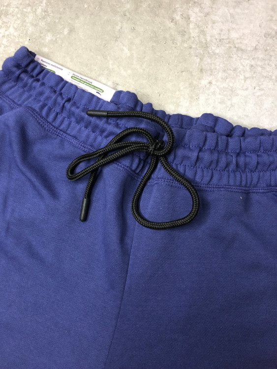 اسلش مردانه کریویت Crivit رنگ سورمهای روشن، شلوار راحتی و ورزشی گرم با پارچه پشمی و الیاف نرم نمای بند | صبامی