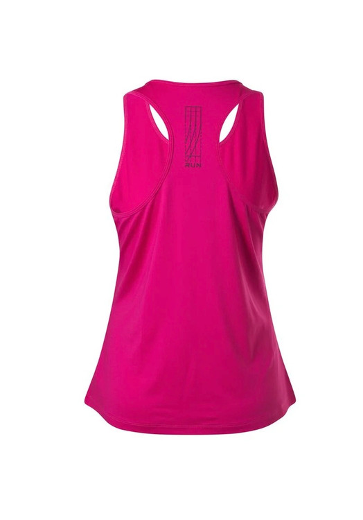 خرید تاپ زنانه ورزشی کریویت صورتی پلی استر و الاستان نمای پشت | صبامی