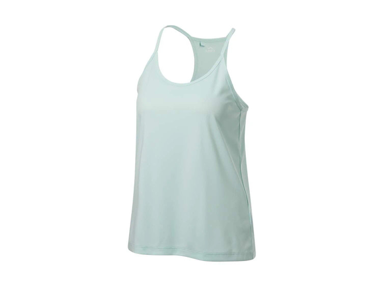 خرید تاپ زنانه ورزشی کریویت سبز روشن پلی استر و الاستان نمای جلو | صبامی