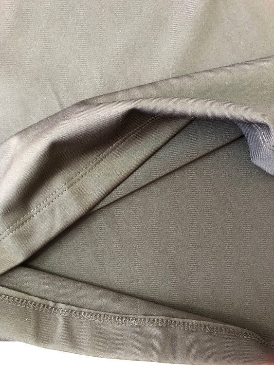 خرید تاپ زنانه ورزشی کریویت مشکی پلی استر و الاستان نمای پارچه | صبامی