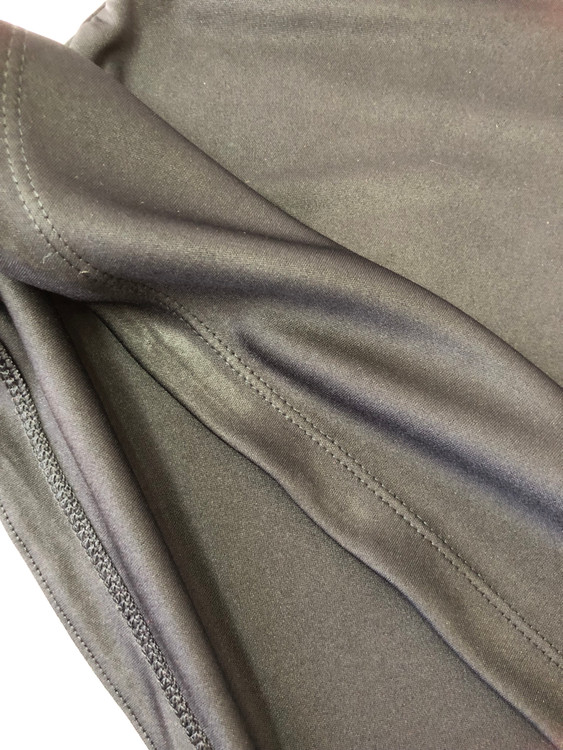 خرید تاپ زنانه ورزشی کریویت مشکی پلی استر و الاستان نمای پارچه | صبامی