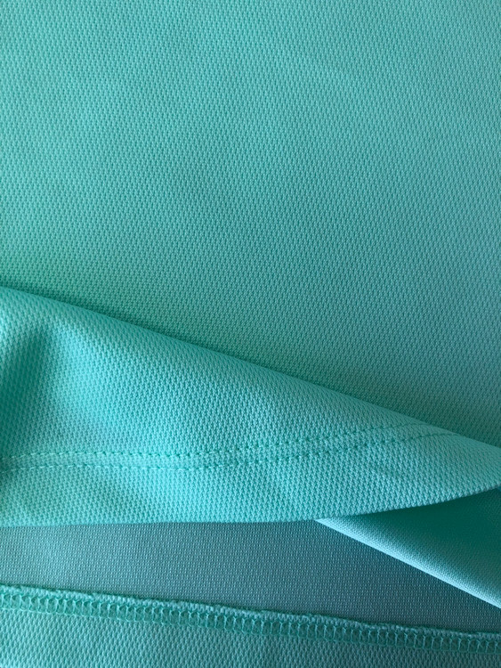 خرید تاپ زنانه ورزشی کریویت سبز روشن پلی استر و الاستان نمای پارچه | صبامی