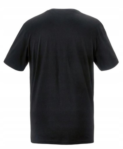 تیشرت مردانه نخی/برند پارکساید/رنگ مشکی/جنس نخی/خنک و سبک/نمای پشت/صبامی