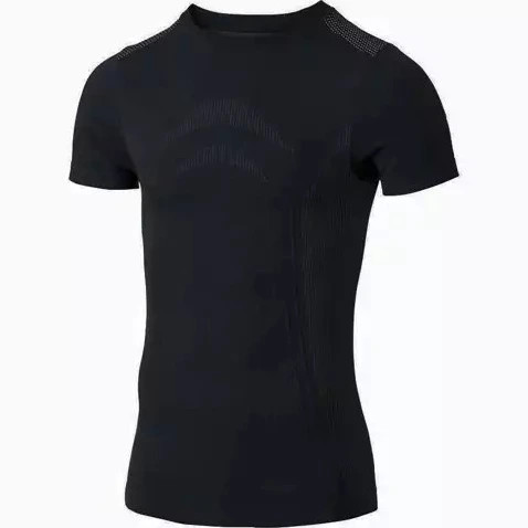 تیشرت ورزشی مردانه CRIVIT رنگ مشکی و آبی – طرح ساده و اسپرت، مناسب باشگاه و دویدن/صبامی