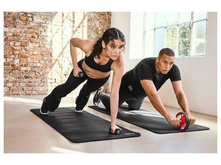 خرید شلوار ورزشی زنانه دمپا گشاد مشکی CRIVIT با پارچه کشی | صبامی | نمای کامل