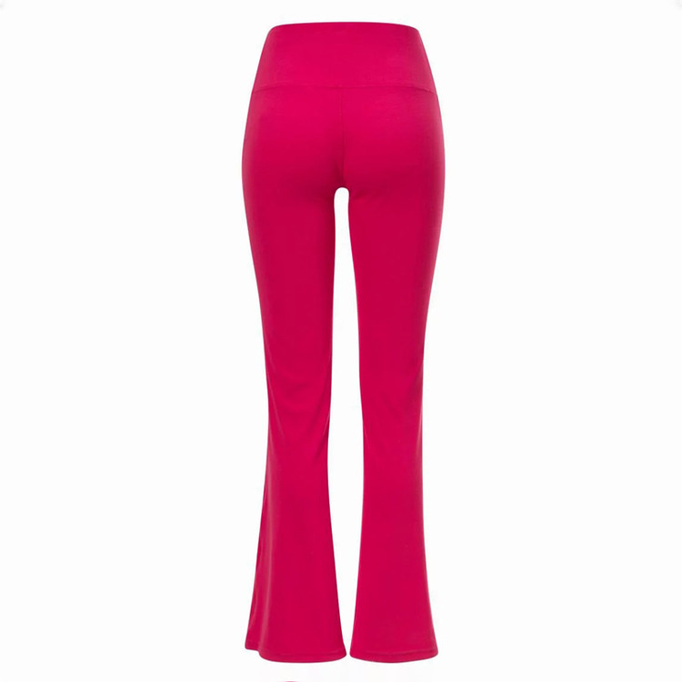 خرید شلوار ورزشی زنانه دمپا گشاد صورتی CRIVIT با پارچه کشی | صبامی | نمای پشت