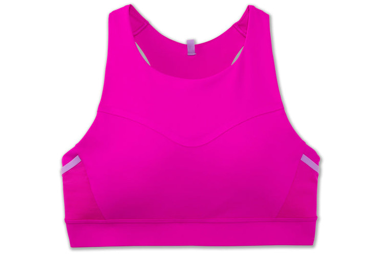 سوتین ورزشی زنانه Brooks مدل Drive 3 Pocket Run Bra مناسب رانینگ و تمرینات حرفهای / صبامی