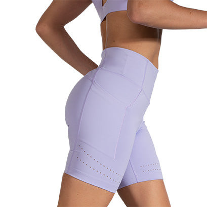 بایکر ورزشی زنانه یاسی برند Brooks مدل Method 8 Short Tight/صبامی/تنخور