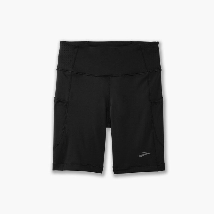 لگ کوتاه ورزشی زنانه آبی برند Brooks مدل Method 8 Short Tight/صبامی