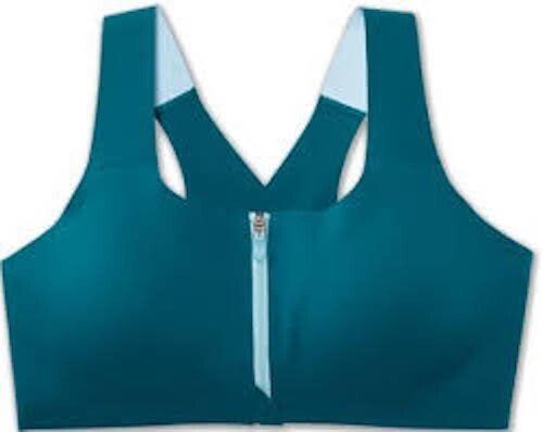 سوتین ورزشی زیپدار زنانه برند Brooks مدل Dare Zip Run Bra/صبامی