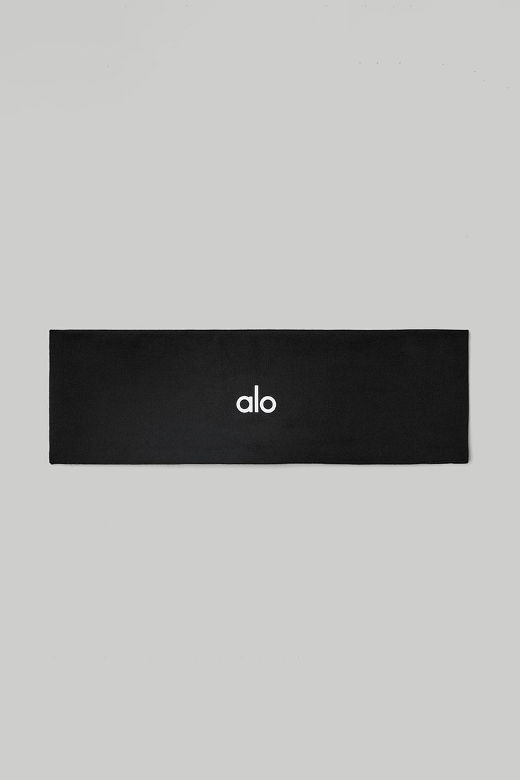 هدبند ورزشی مشکی Alo Yoga Performance Conquer اورجینال مناسب رانینگ، باشگاه و یوگا
